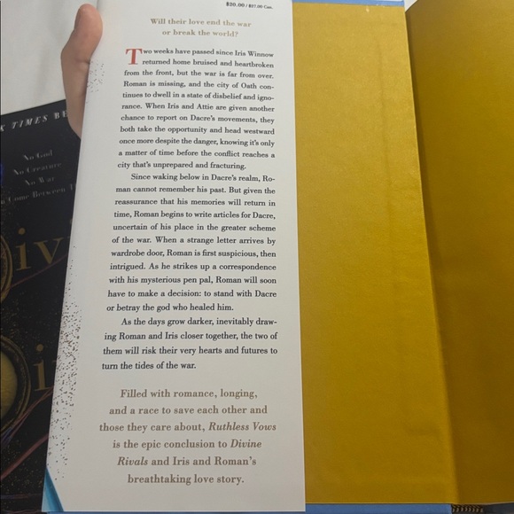 Rebecca Ross Book Set - Divine Rivals & Ruthless Vows - Picture 4 of 4